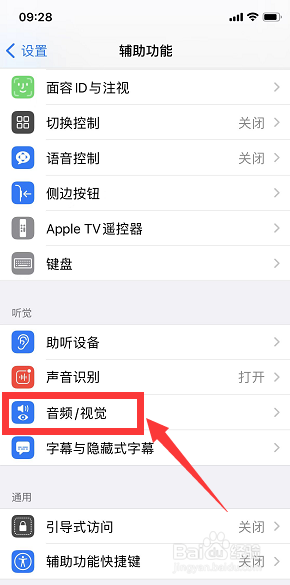苹果手机如何开启LED闪烁以示提醒