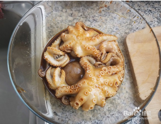 美味酱爆八爪鱼