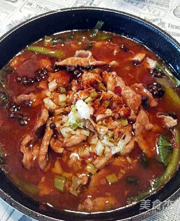 水煮肉片的做法