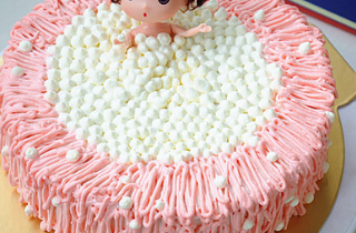 泡泡浴迷糊娃娃蛋糕的做法