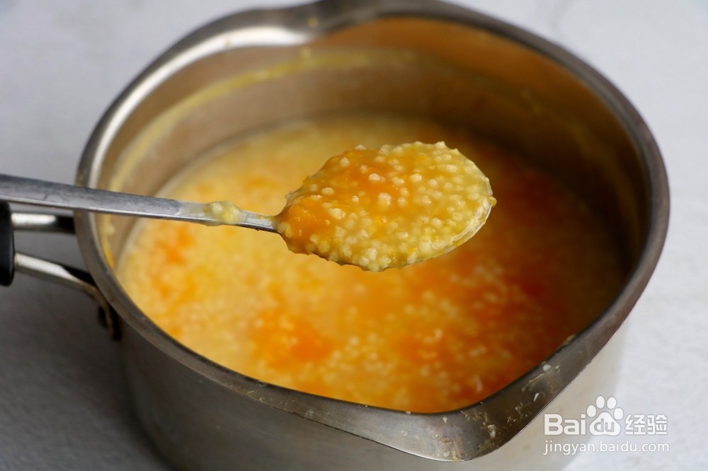 【小米南瓜粥】养生 减肥 辅食