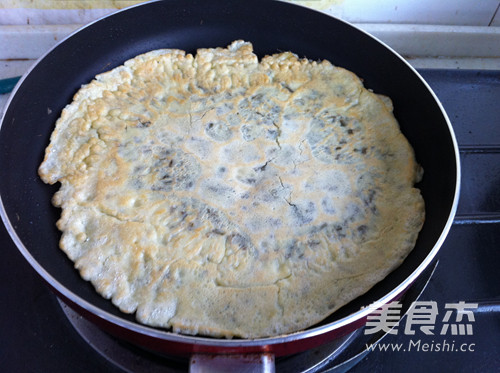 香椿芽鸡蛋饼