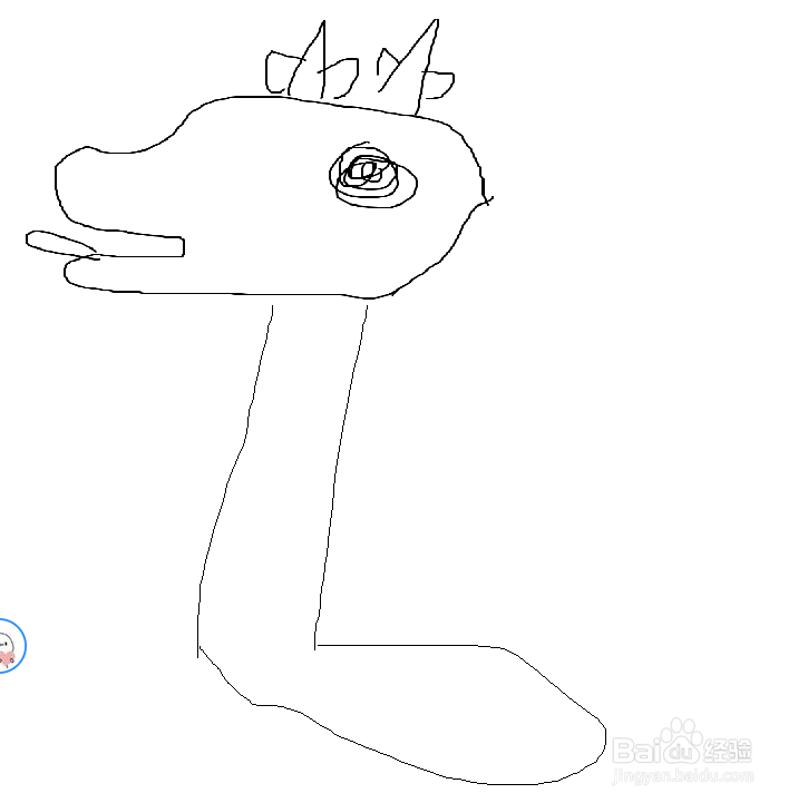 如何快速画出一个长颈鹿？