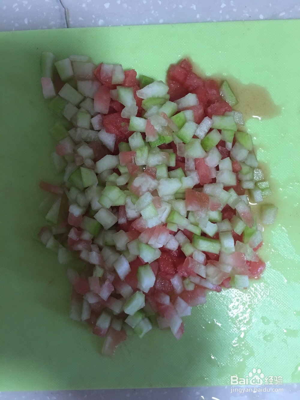 五彩缤纷西瓜粥