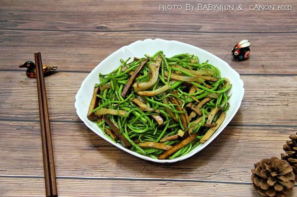 顺小煮-香干芦蒿炒咸肉