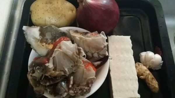 南洋风焗咸呛蟹