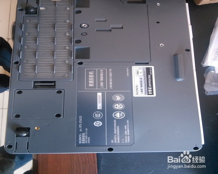 Sony ex433投影仪开箱晒物