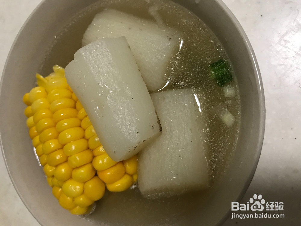 山药玉米筒骨汤