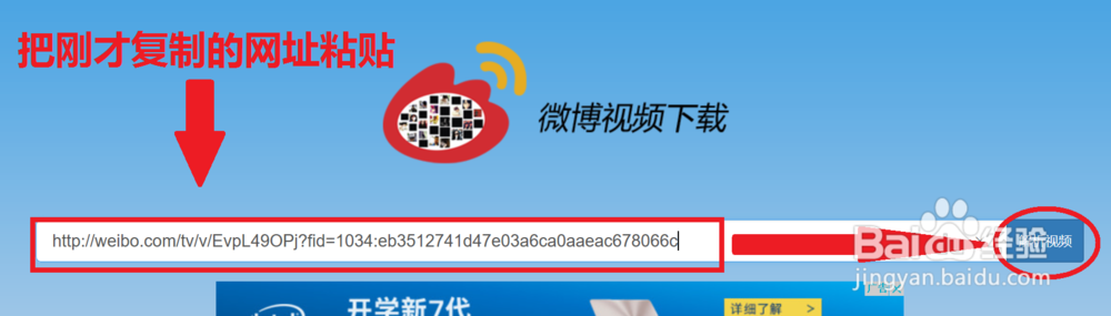 电脑下载微博上的微博/秒拍视频/微录客/小咖秀