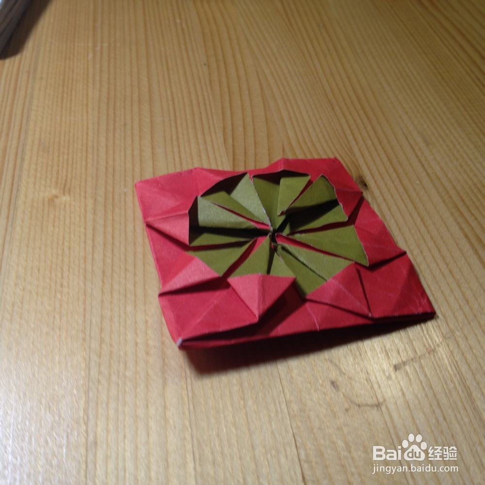 大丽菊折纸方法