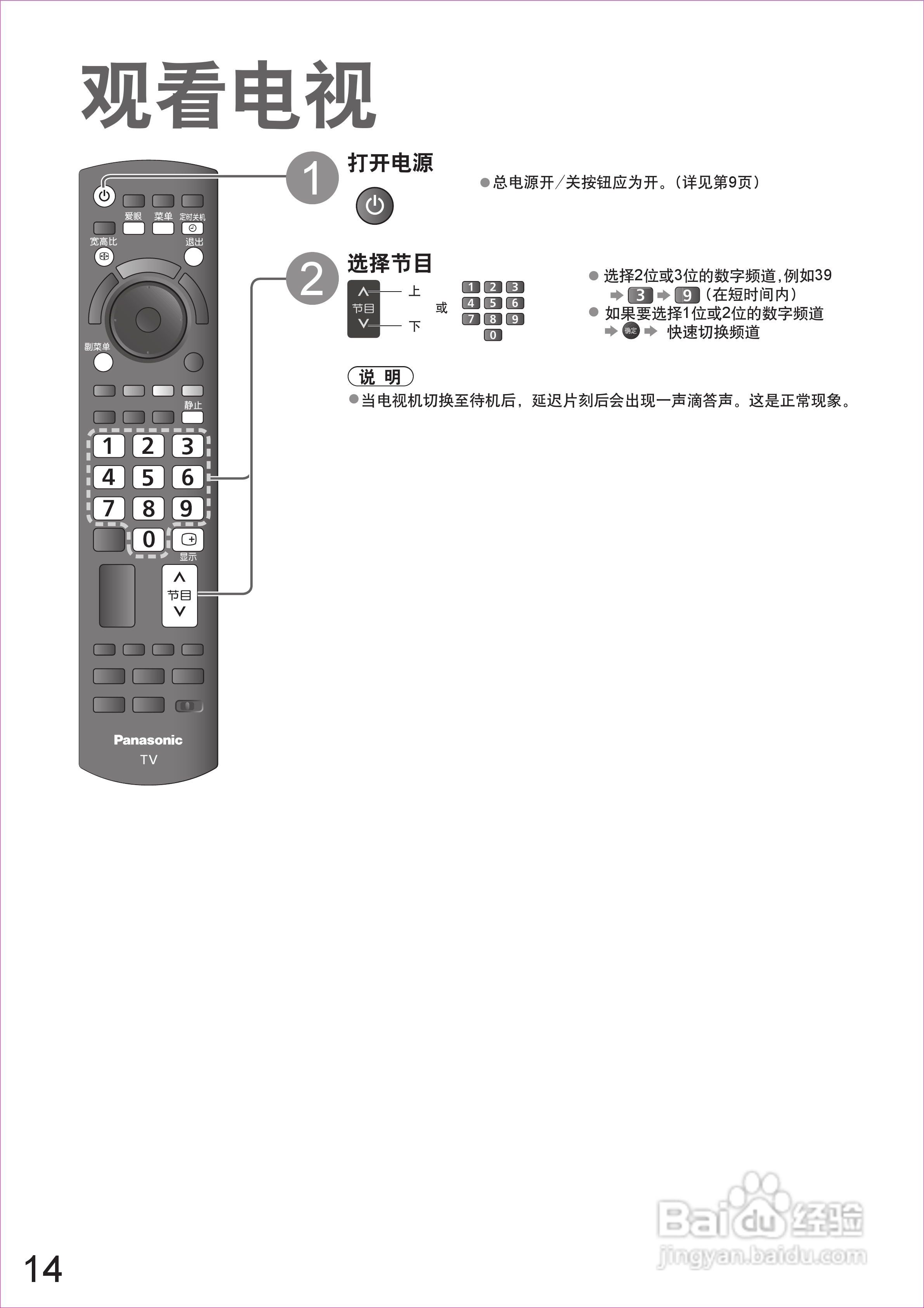 松下TH-P58V10C等离子彩电使用说明书:[2]