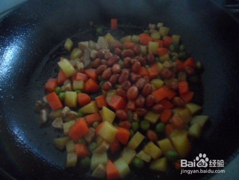 香炒四丁的制作方法