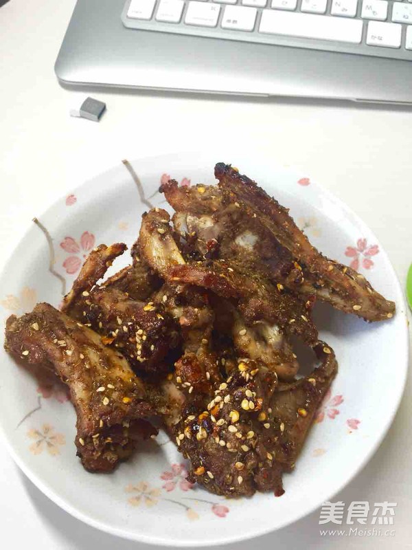 椒盐烤鸡架的做法