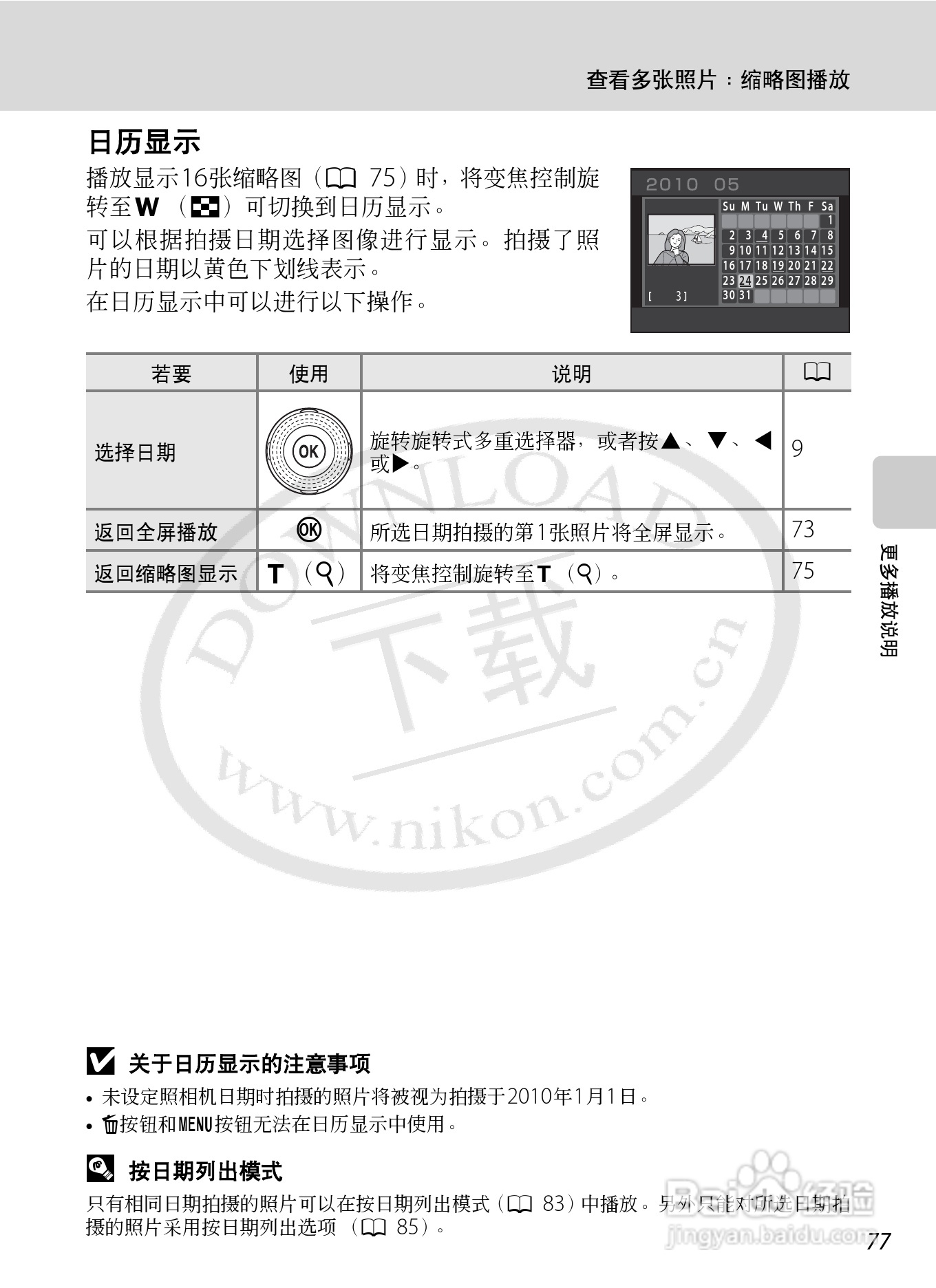 尼康S8000数码相机使用说明书:[9]
