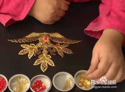 凤冠车挂怎么手工制作