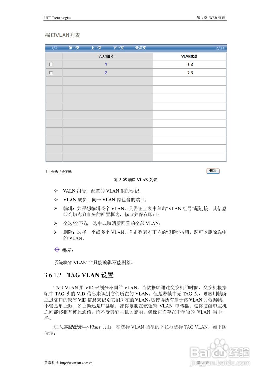 艾泰SG2124交换机使用说明书:[4]