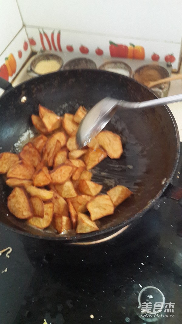 自制家常菜拔丝地瓜