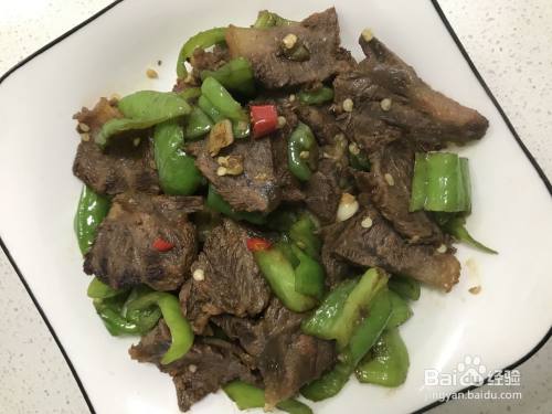 青椒炒滷牛肉怎麼做