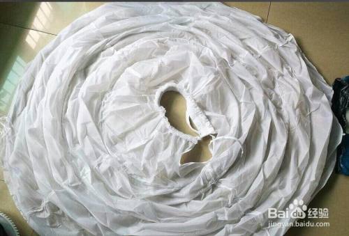 三层钢圈裙撑怎么折叠