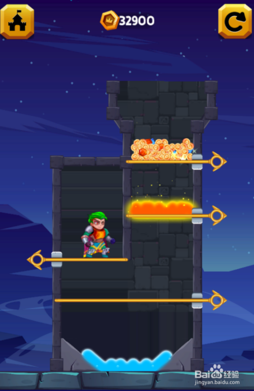 Pull Pins Rescue Hero的Level 63怎样通过