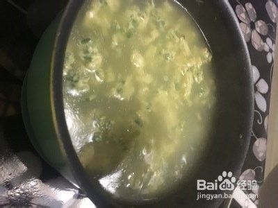 葱花蛋汤怎么做 百度经验