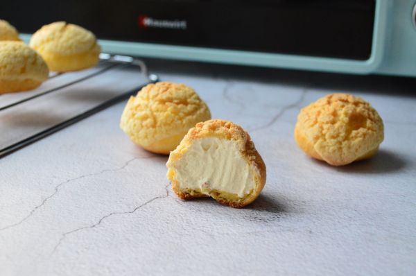 #2018年我学会的一道菜#酥皮泡芙