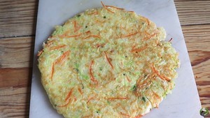白菜鸡蛋煎饼