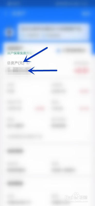 如何查询支付宝的总资产