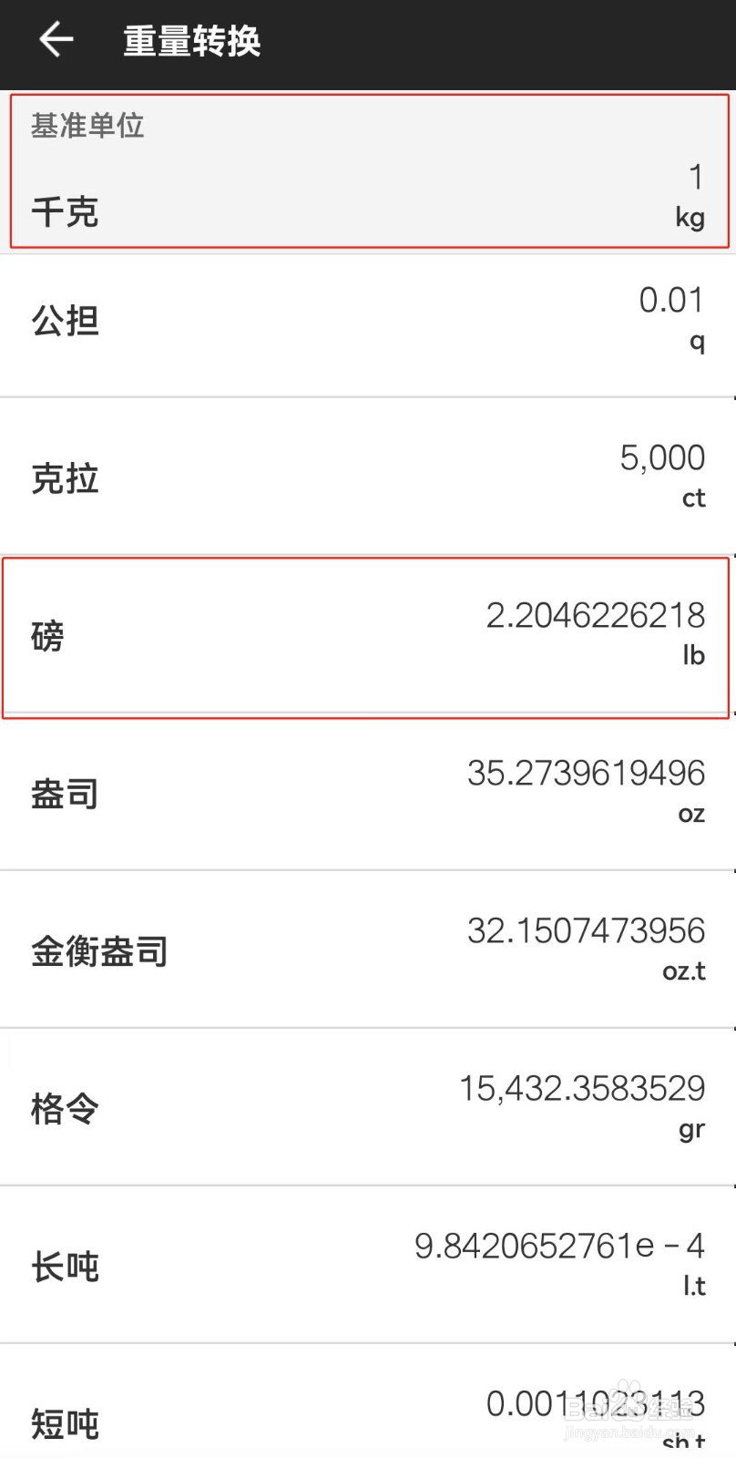 一磅等于多少斤怎么算