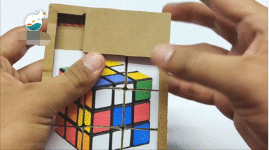 DIY一个纸质版“华容道”，孩子爱玩又有趣