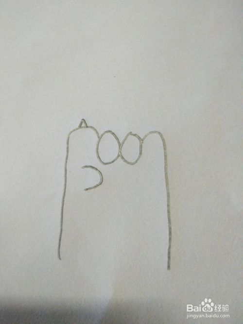 简笔画---猫爪子~