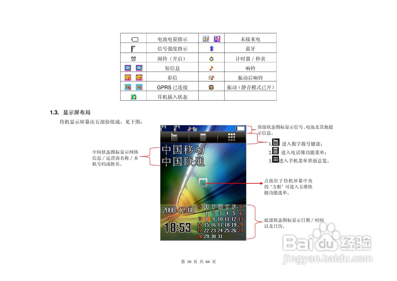 港利通手机KPT-UC289型使用说明书:[1]
