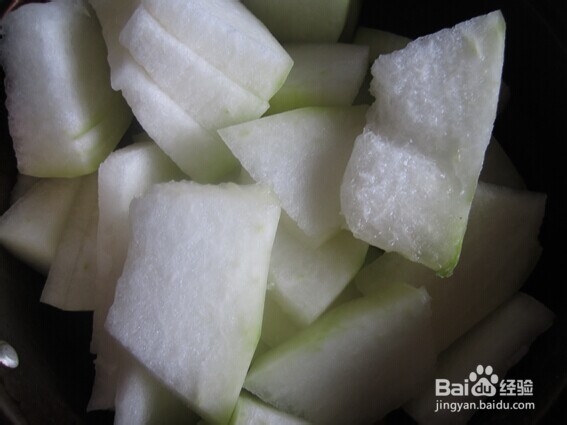 咸肉冬瓜汤的煮法