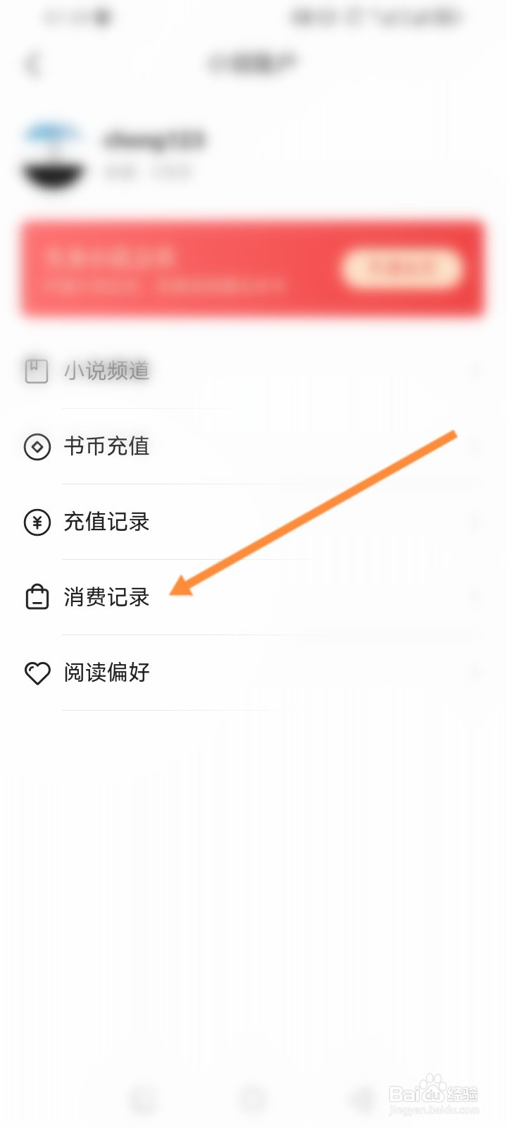 头条搜索极速版怎么查看小说账户消费记录
