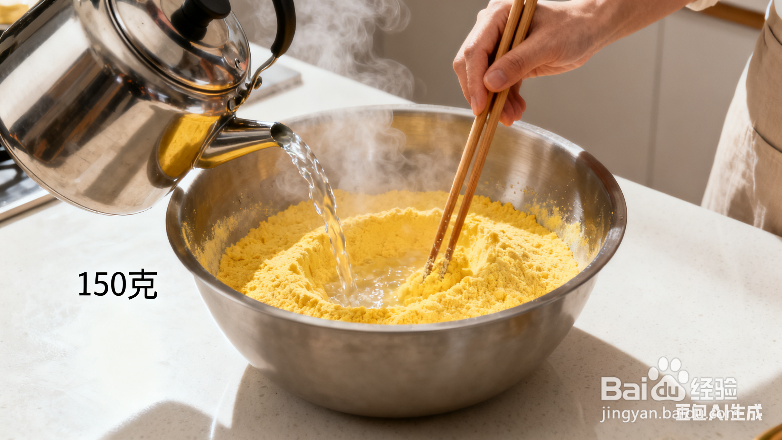 怎么蒸玉米面发糕好吃