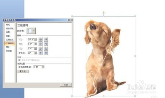 如何在PPT中水平/竖直镜像翻转图片