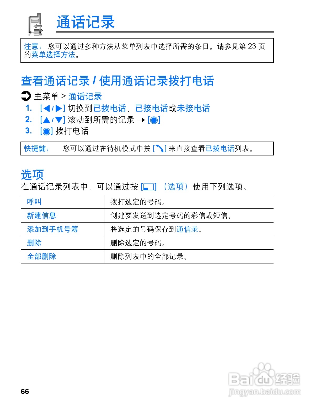 松下mx6手机使用说明书:[7]