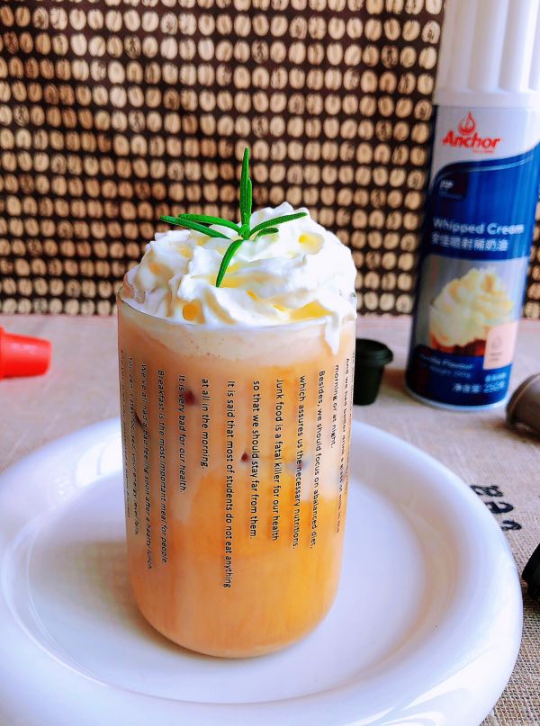 三步get一杯颜值雪顶咖啡