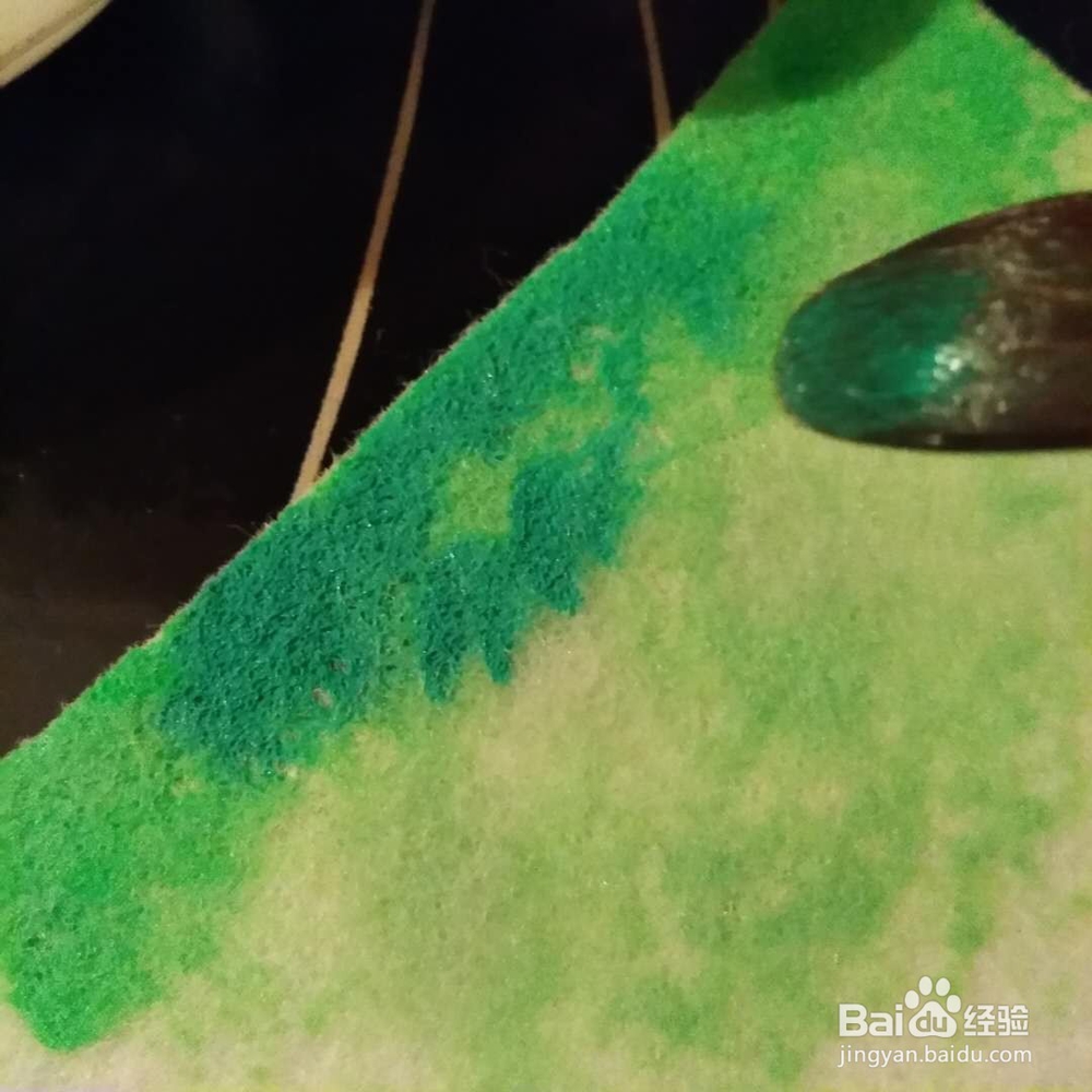 如何在布料上画七彩星空？