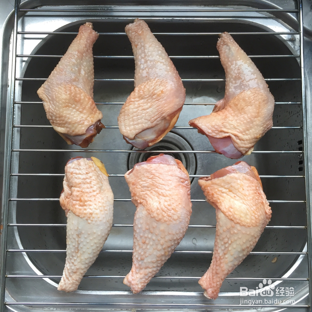 香气浓郁的叉烧烤鸡腿