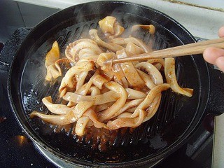 铁板鱿鱼家常做法