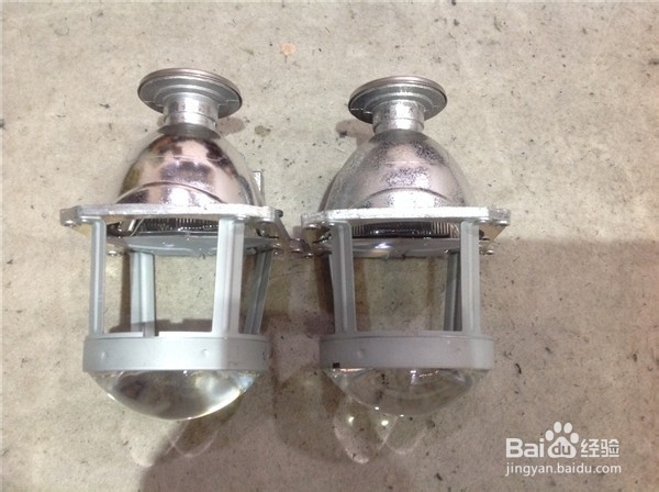 前沿车改福特锐界大灯升级海拉五双光透镜氙气灯