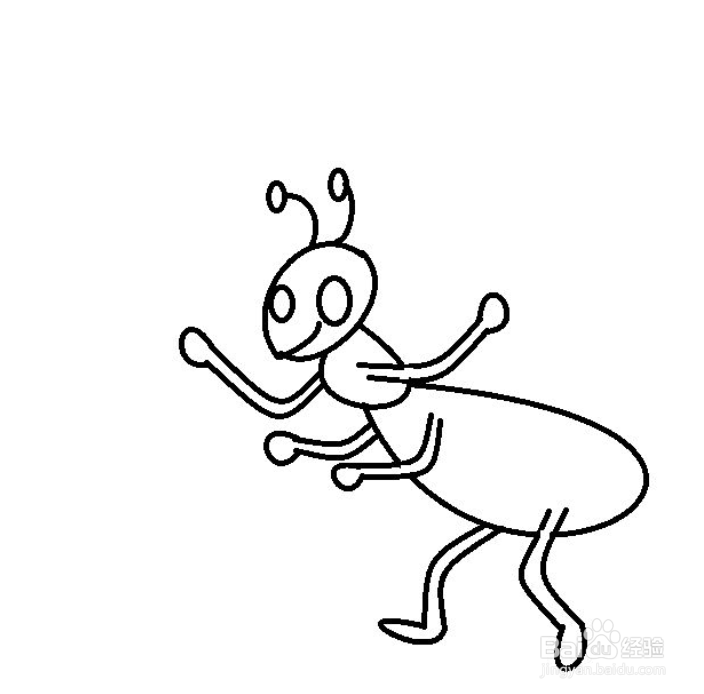 举着荷叶的蚂蚁怎么画