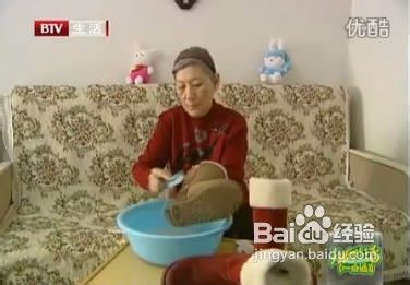 清洗棉鞋的小窍门图解
