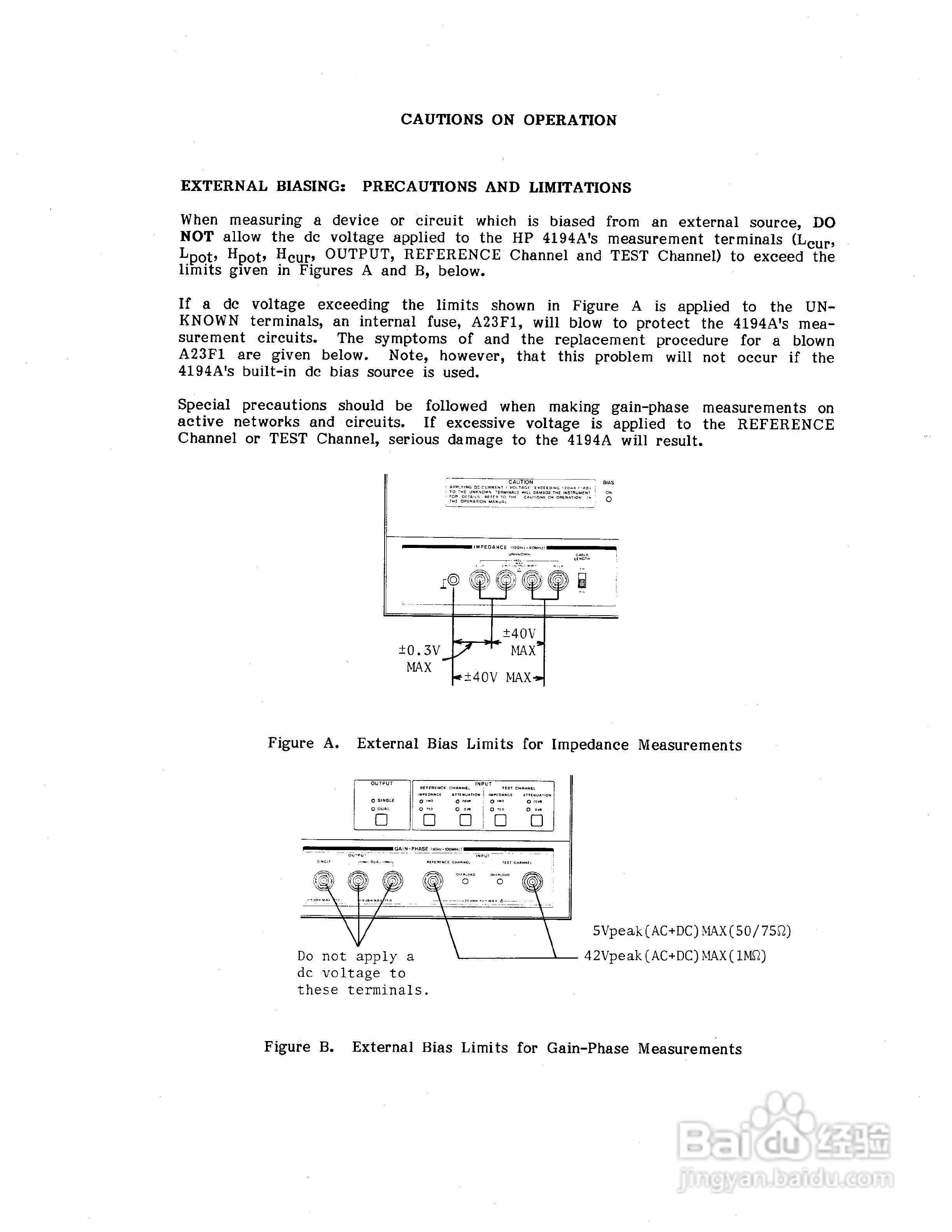 HP 4194A 电桥用户使用手册:[2]