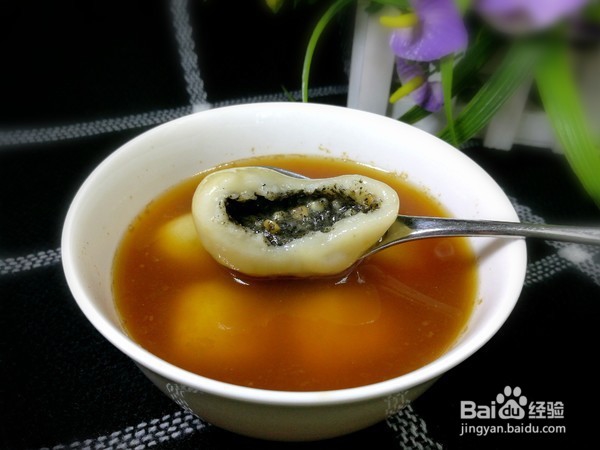 锡兰茶汤元宵的做法