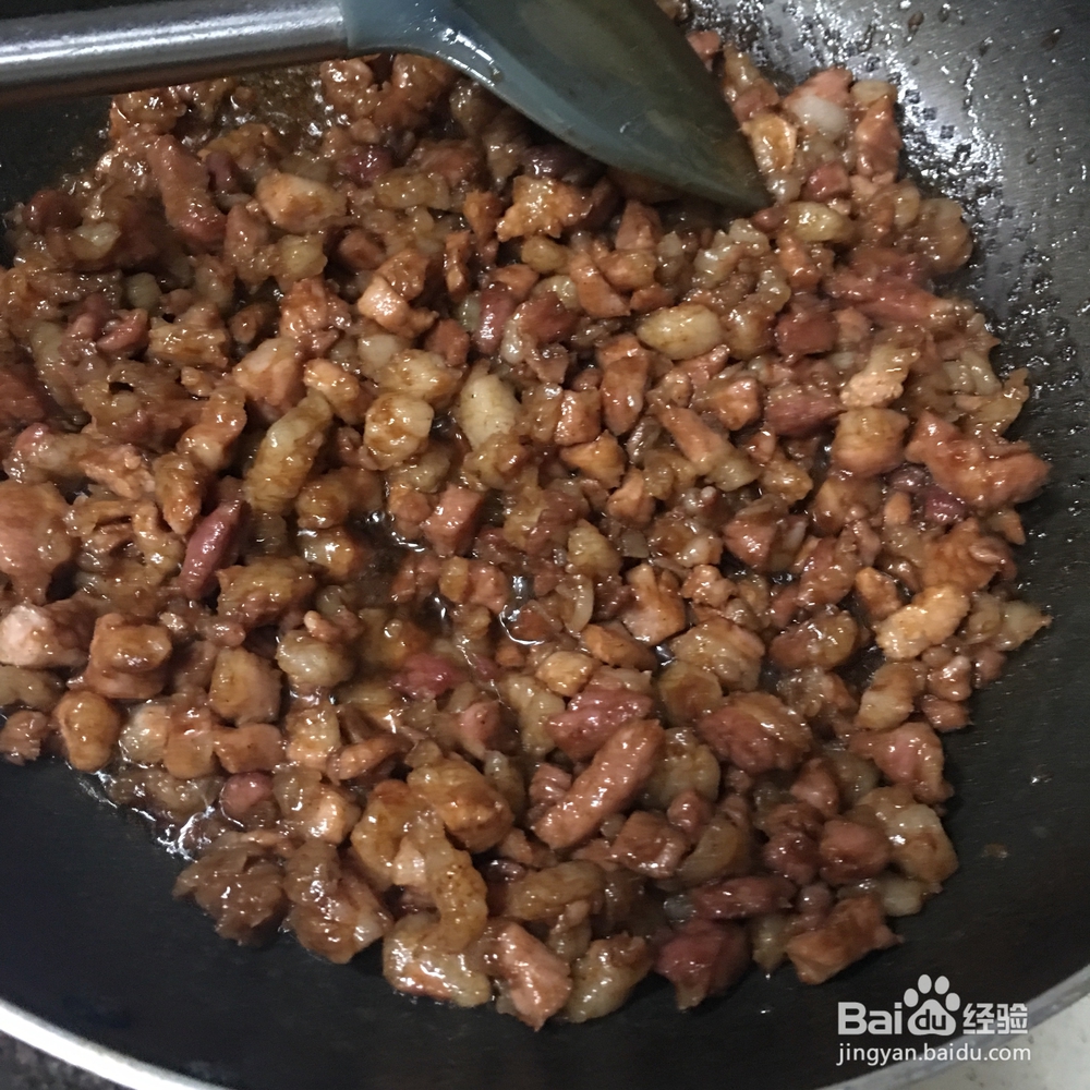 香气满满的叉烧馅