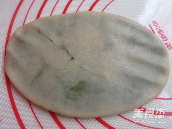 抹茶松子豆沙酥