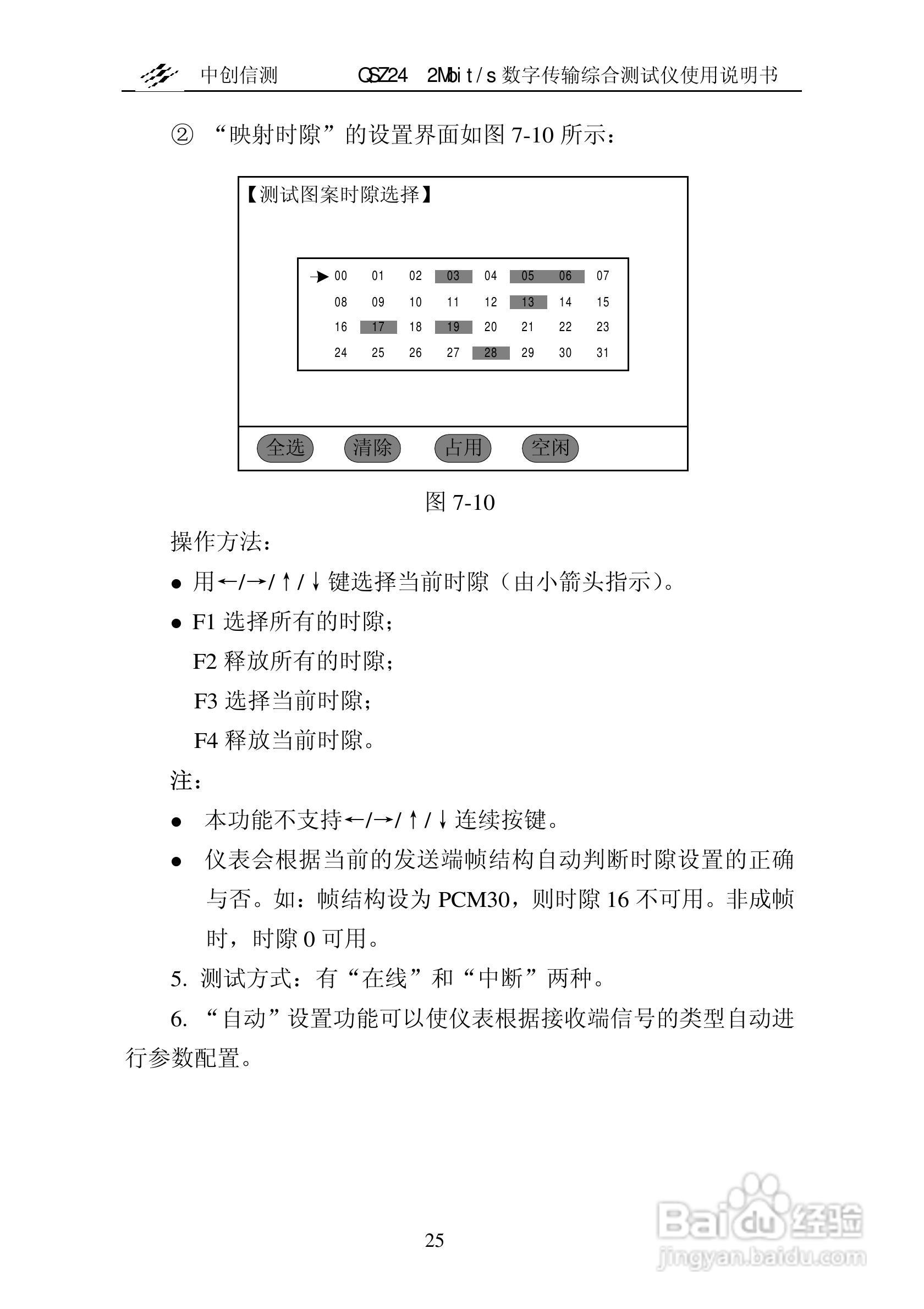QSZ24误码仪说明书:[3]
