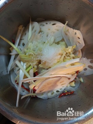 怎么自制凉菜莲藕